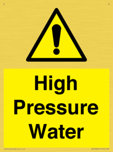 High Pressure Water